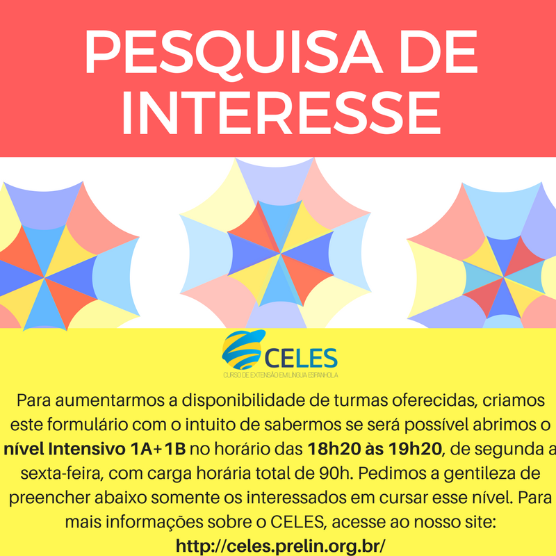 Pesquisa de interesse